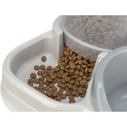 TR-24763 Trixie Dispensador de comida y agua de 1,5 kg para perros y gatos Dispensador de agua, alimentos