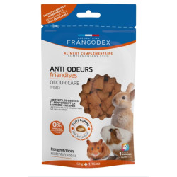 Francodex Coniglio anti odore tratta 50g FR-174130 Snack e integratori