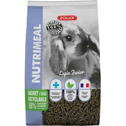 zolux Junior rabbit pellets (under 6 months) nutrimeal 2,5Kg Rabbit food