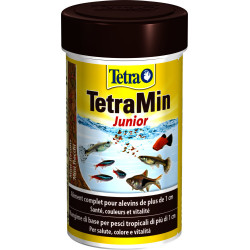 ZO-736917 Tetra Alimento en escamas para peces ornamentales Min Junior 30g/100ml Alimentos