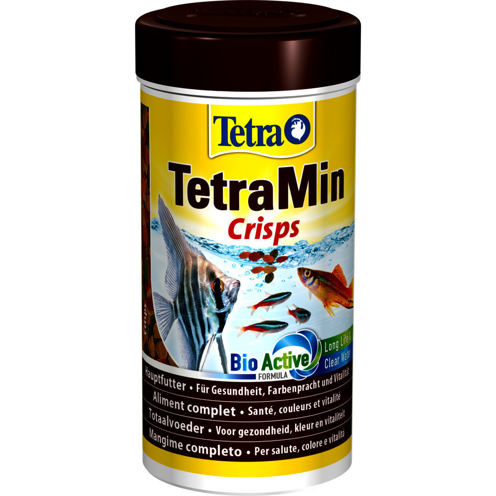 ZO-139411 Tetra Min Crisps alimento completo para peces ornamentales 22g/100ml Alimentos