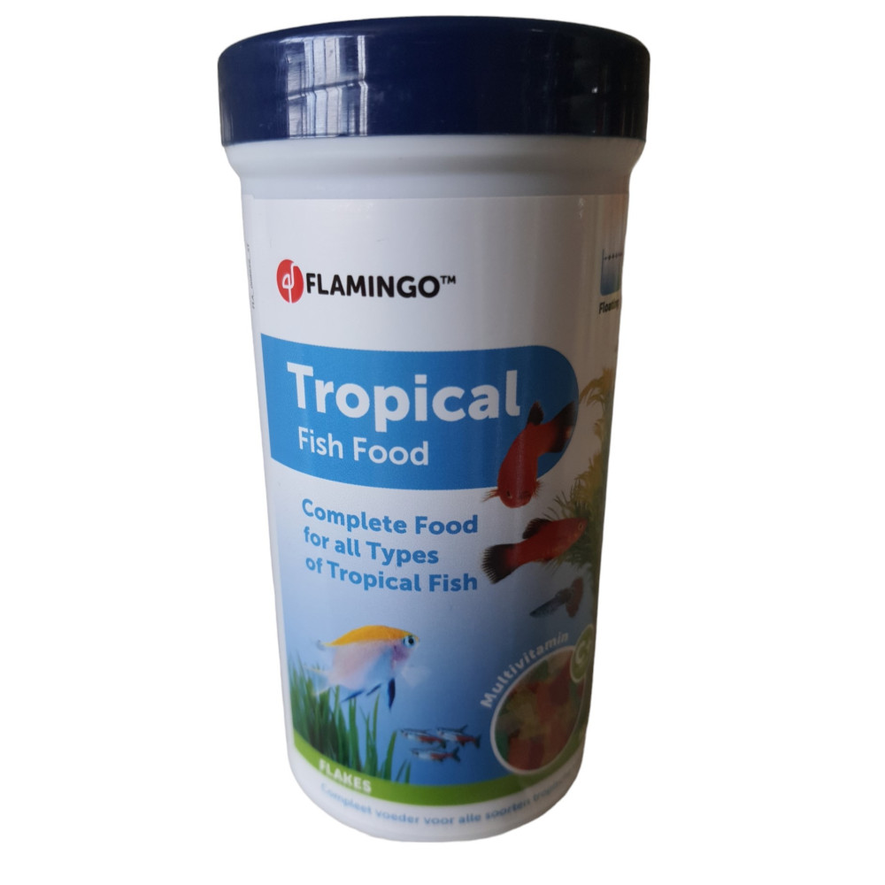 Tropica vlokvoer voor vissen 250 ml animallparadise AP-FL-404011 Voedsel