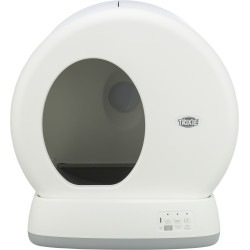 Trixie Bac à litière auto-nettoyant 53 × 55,5 × 52 cm pour chat Maison de toilette