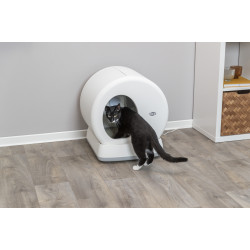 Trixie 53 × 55.5 × 52 cm self-cleaning litter box for cats Toilet house