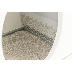 Trixie Bac à litière auto-nettoyant 53 × 55,5 × 52 cm pour chat Maison de toilette