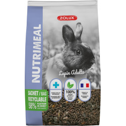 zolux Nutrimeal Adult Dwarf Rabbit Pellets - 2,5kg Rabbit food