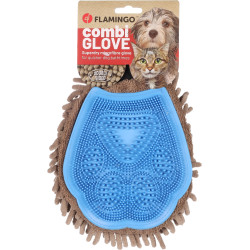 Flamingo Massage and brushing glove for dogs and cats Bath and shower accessories