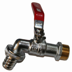 Mt bk Sprinkler valves between 3/4 outlet 3/4 in brass Garden faucet