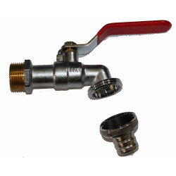 Mt bk Sprinkler valves between 3/4 outlet 3/4 in brass Garden faucet