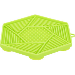 Trixie Lick'Snack licking mat with suction cup 17 cm green Food bowl and anti-gobbling mat