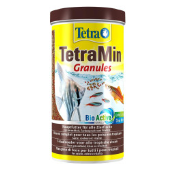 Tetra Min Futtergranulat für Zierfische 400g/1 Liter ZO-254350 Essen