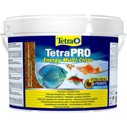 Tetra Aliment complet poisson d'ornement premium Energy Multi-Crisps seau 2,100 kg Nourriture poisson