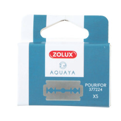 5 Lâminas de recarga para raspador de aquário 377224 ZO-377214 Manutenção de aquários, limpeza