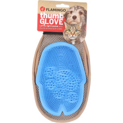 Flamingo 3-in-1 dressing, massage and brushing glove for dogs and cats Grooming gloves and rollers