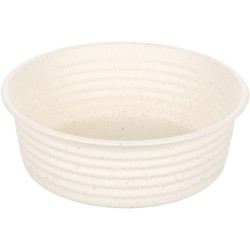 Flamingo White food or water bowl ø 16.7cm, 940 ml for cats and small dogs Bowl, bowl