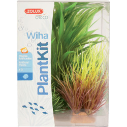 zolux Wiha n°2 artificial plants 3 pieces H 20 cm Plantkit aquarium decoration Plante