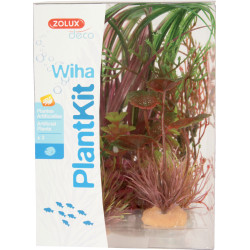 zolux Wiha n°3 artificial plants 3 pieces H 21 cm Plantkit aquarium decoration Plante