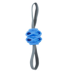 Blauwe TPR traktatiebal ø 7,8 x 31,5 cm voor honden zolux ZO-479126BLE Beloningsspelletjes snoep