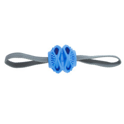 Bola de guloseimas TPR azul ø 7,8 x 31,5 cm para cães ZO-479126BLE Jogos de recompensas doces