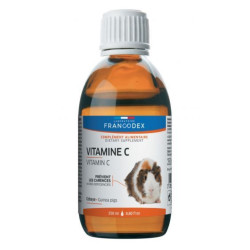 Francodex vitamin-C-Ergänzungsfuttermittel für Meerschweinchen 250 ml FR-170003 Snacks und Ergänzung