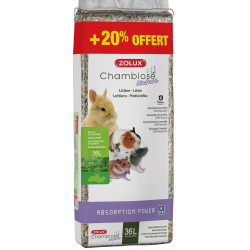 zolux Natural Chambiose litter 30L + 20% or 36 L for rodents Litter and shavings for rodents