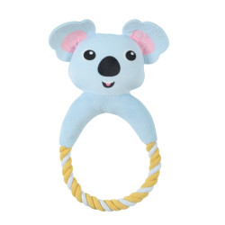zolux CALINOU koala plush with rope for dogs Plush for dog