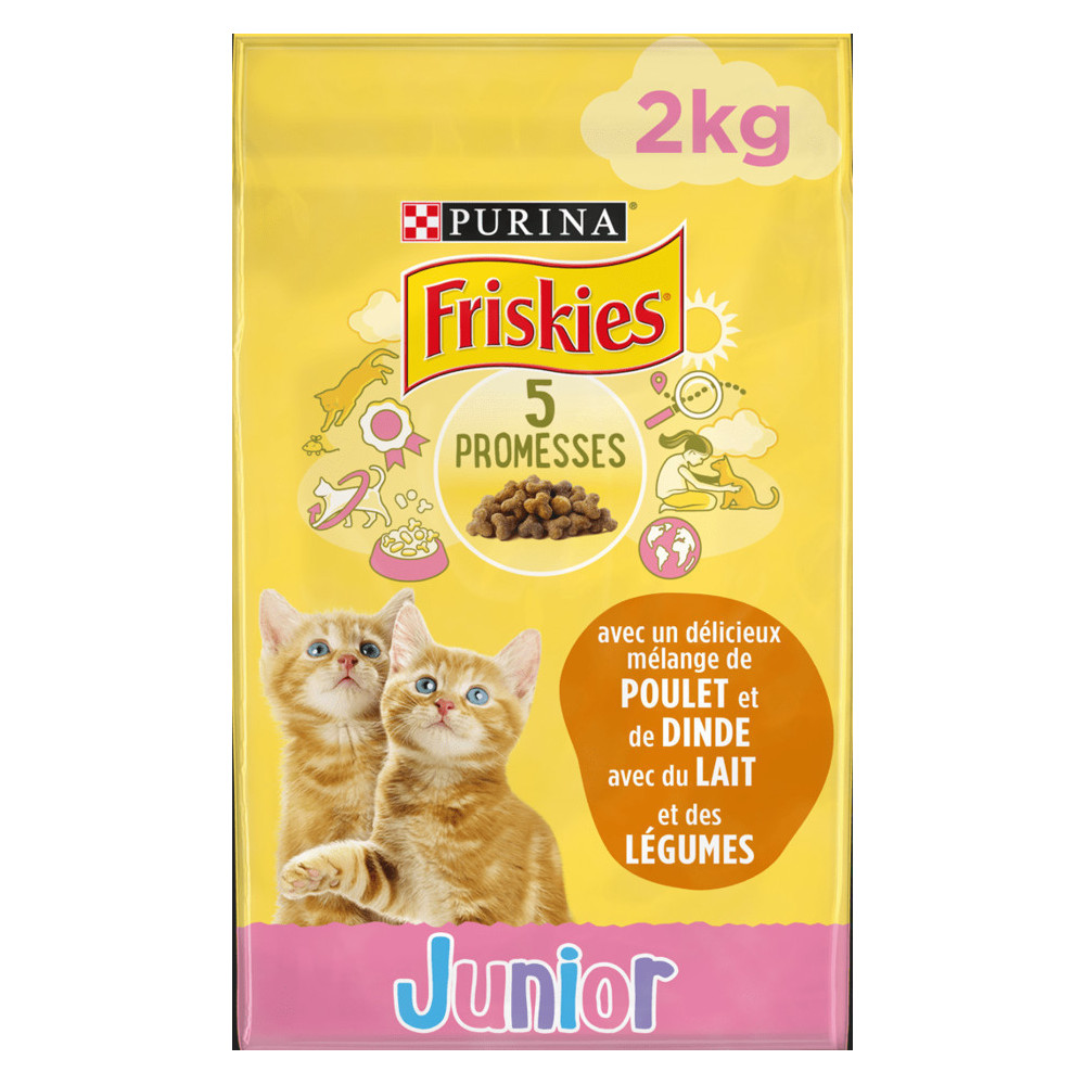Purina Chicken, Turkey and Milk mix kitten food FRISKIES Cat food