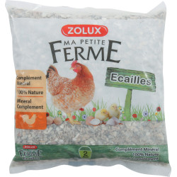 zolux Ecailles Complément minéral sac de 2 kg basse cour Complément alimentaire
