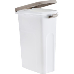 Hermetisch gesloten 40 liter plastic brokjes doos. Stefanplast ZO-474348 Voedsel opslag doos