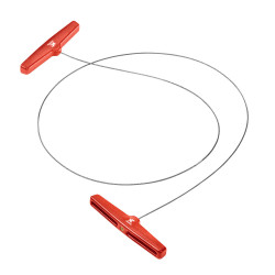 Griffon Sega a filo con due manici rossi, lunghezza 900 mm SO-SCIEFIL Strumenti