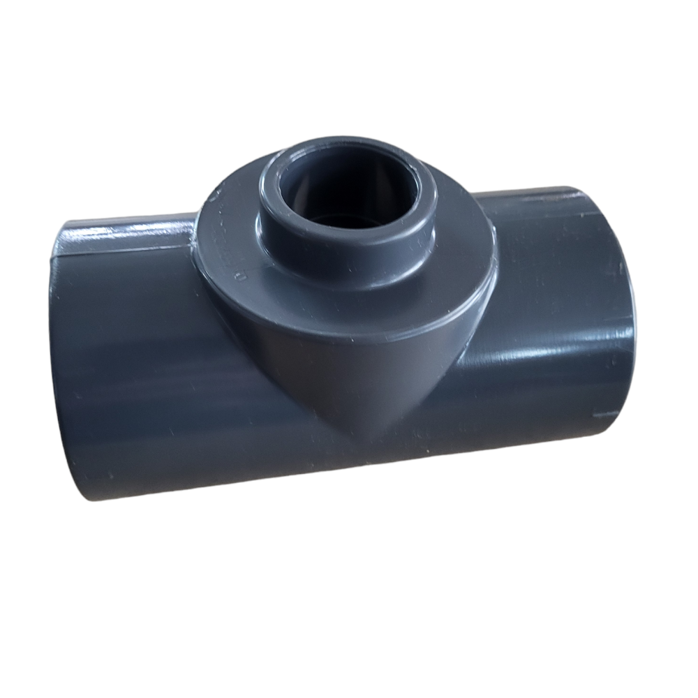 Cepex PVC pressure tee - 63 mm - 32 mm Pressure reduction