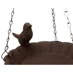 Trixie Cast iron bird feeder or bathtub to hang Abreuvoir oiseaux