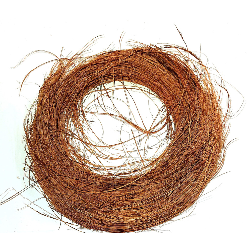 Fibras de coco penteadas Material de nidificação 30g canários, tentilhões TR-56280 Produto de ninho de aves