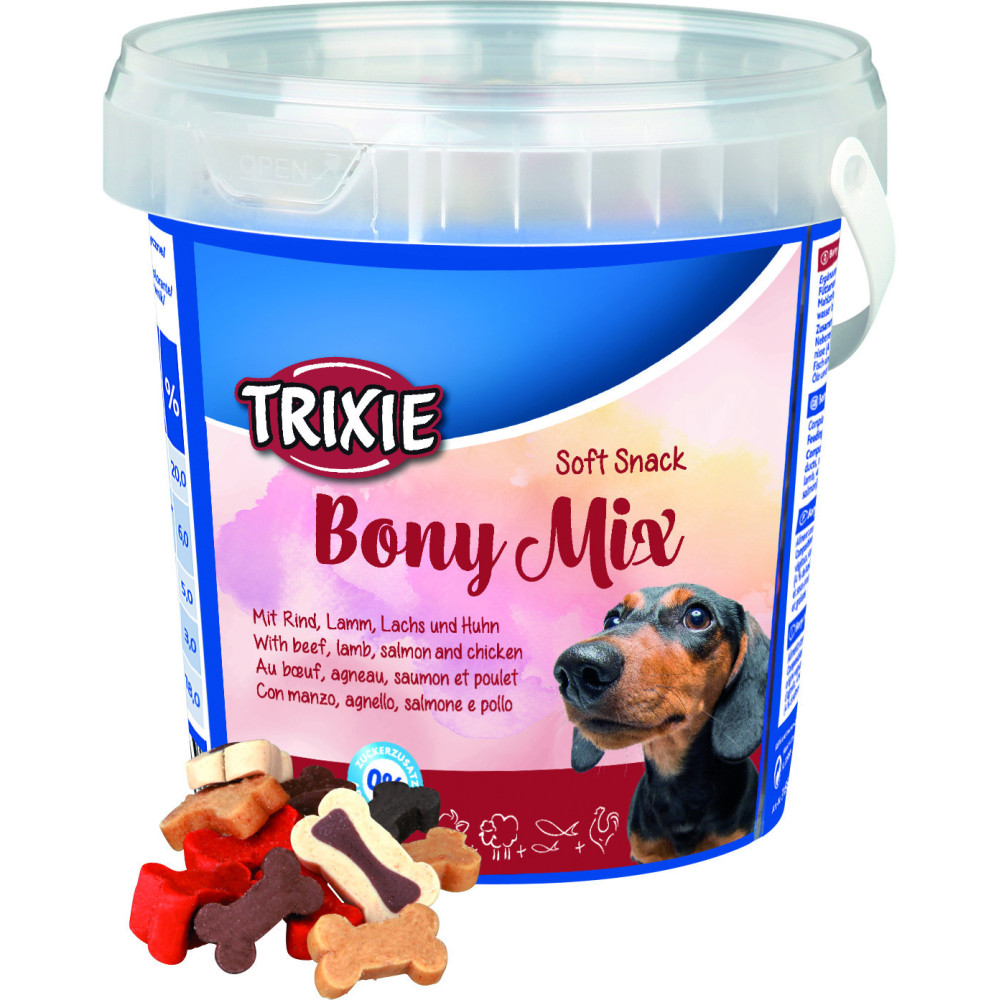 Trixie Soft Snack Bony mix 500 g für Hunde TR-31496 Leckerli Hund