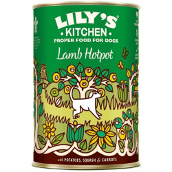 Lily's Kitchen Lamb Hotpot for dogs . 400G Lamb Hotpot LILY'S KITCHEN Paté and sliced dog food