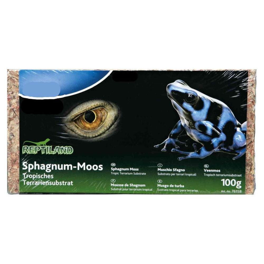 Trixie Torfmoos Shagnum-Moos 100 g 4.5 Liter Reptilienfutter TR-76158 Substrate