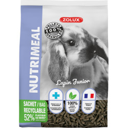 Junior nutrimeal pellets para coelhos - 800g. ZO-210195 Comida para coelhos