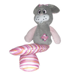 Pieno grijs pluche konijn 50 cm, voor honden Flamingo FL-521907 Pluche voor honden
