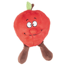Czerwone jabłko owocowy pluszak, 24 cm dla psa. FL-520715 Flamingo