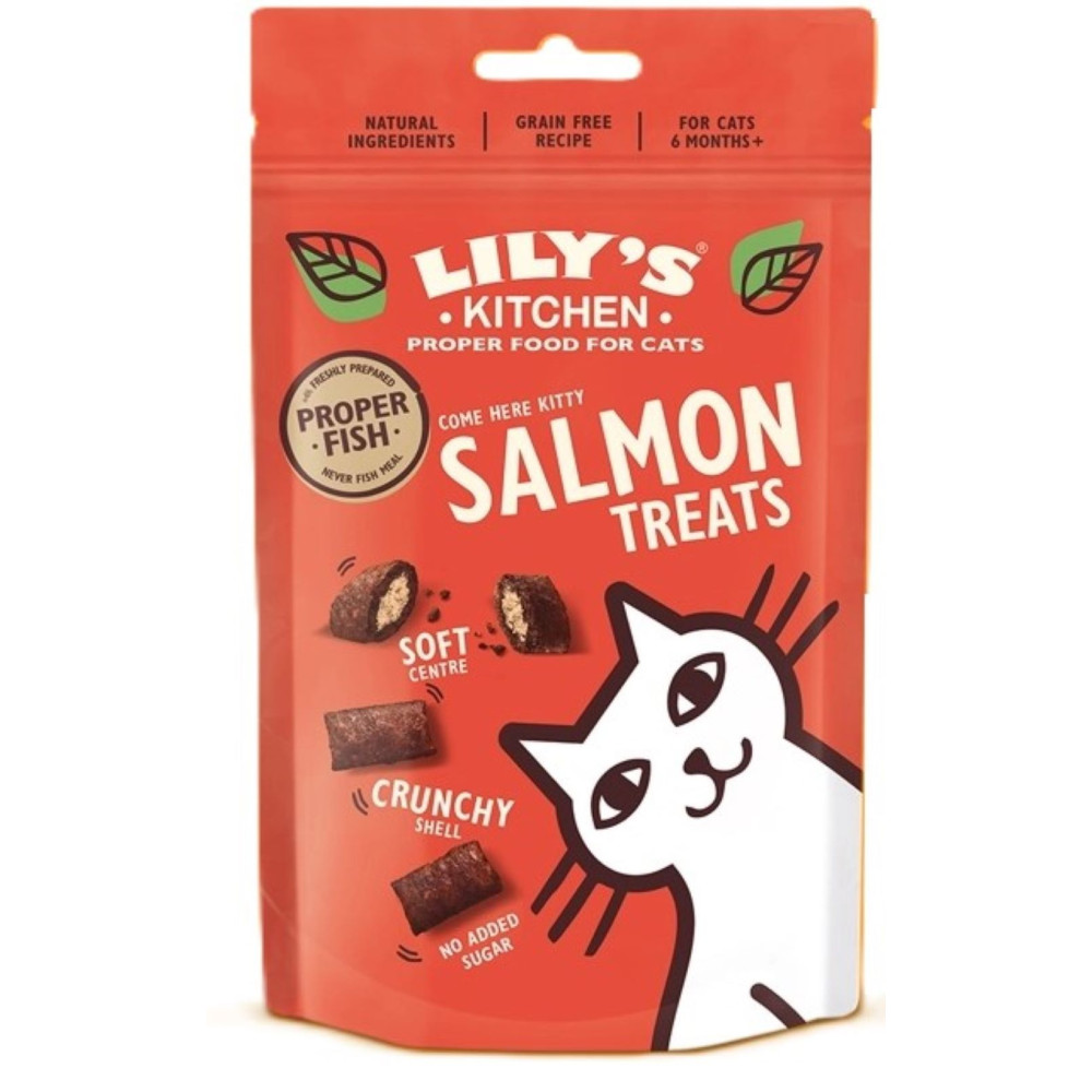 Lily's Kitchen Salmon treats 60g for cats Lily's Kitchen Cat treats