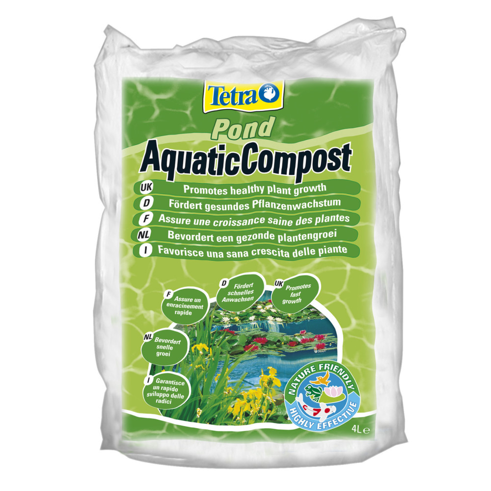 Tetra Aquatic Compost 4 litres -3.2 kg Tetra pour plantes de bassin Produit traitement bassin
