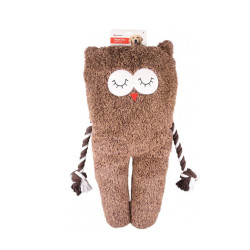 Flamingo Brown BONNY Owl plush toy length 65 cm Plush for dog