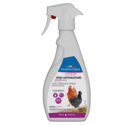 Francodex Dimethicone Pest Control Spray 500 ml for Poultry Treatment