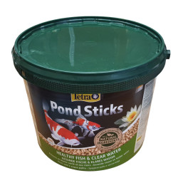 ZO-758858 Tetra Pond Sticks Cubo de 10 litros 1,2 kg TETRA para peces ornamentales en estanques de jardín comida para estanques