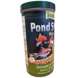 Tetra Pond Sticks mini 4-6 mm, 1 liter 135 g, TETRA for garden pond ornamental fish pond food