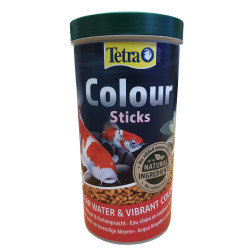 Tetra Pond Sticks colour 8-12 mm, Topf 1 Liter 175g, TETRA für Zierfische im Gartenteich ZO-739536 teichfutter
