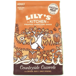 Lily's Kitchen Croquettes sans céréales 2.5 kg Cocotte campagnarde au poulet et au canard pour chien Lily's Kitchen Croquette