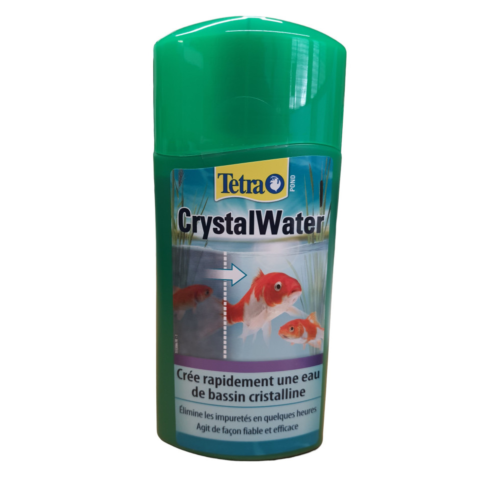 Tetra Crystal Water 500 ml for crystal-clear pond water Improve water quality
