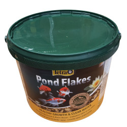 Tetra Pond Flakes 10 Liters pail,1.8 kg floating food for pond fish pond food