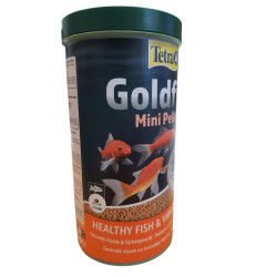 ZO-203365 Tetra Goldfish mini pellets 2-3 mm 1 Litro -350 g para carpas doradas de estanque de hasta 10 cm. comida para estan...